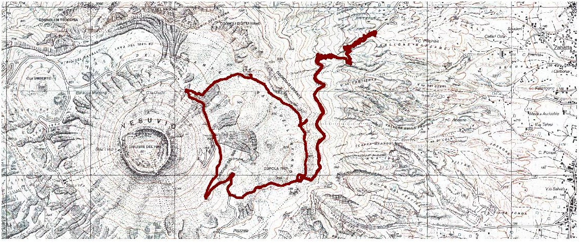 Stampa della mappa - IGM 25.000 - Campania2.ecw