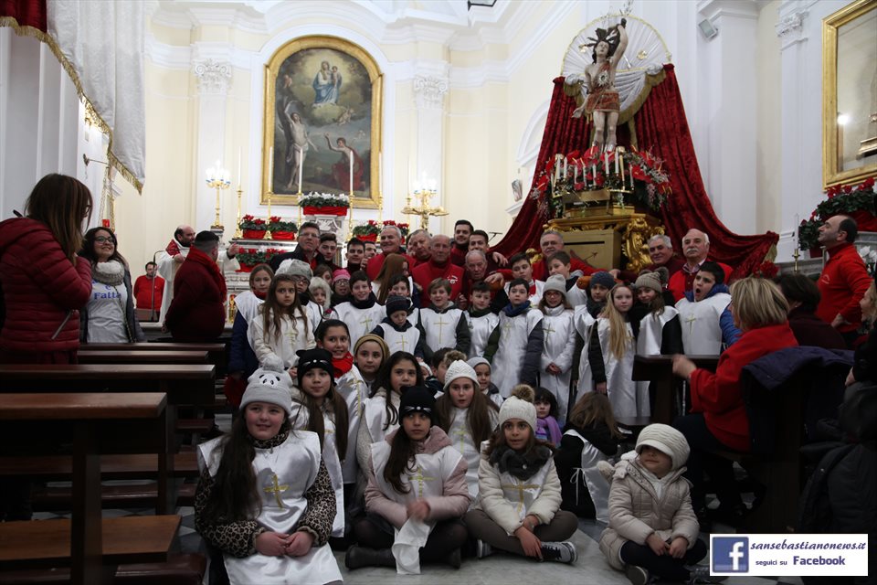 Processione di San Sebastiano - Gruppo bambini