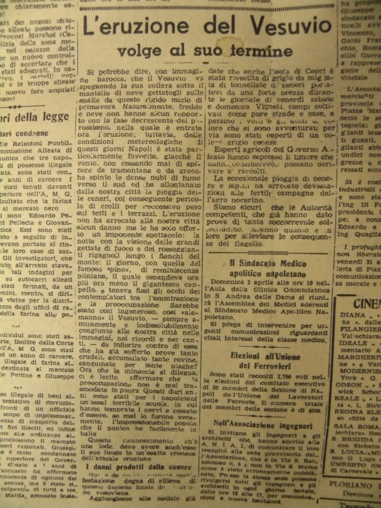 La pag. 4 de Il Risorgimento del 30/04/1944